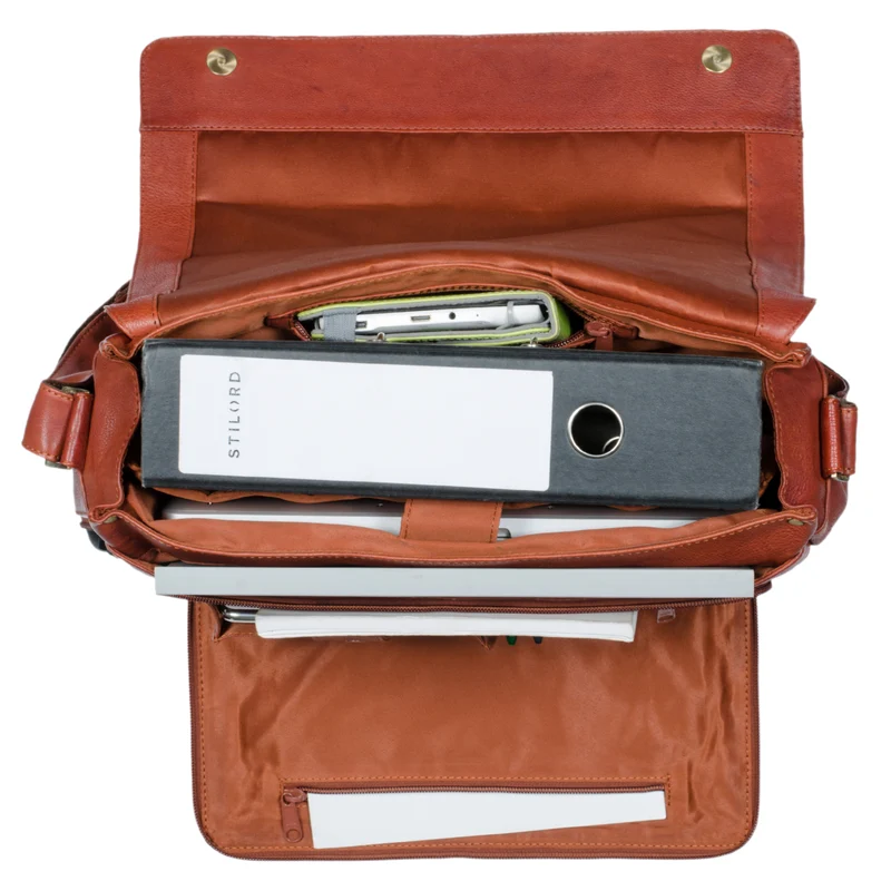 B-WARE "Tom" Vintage Leder Umhängetasche