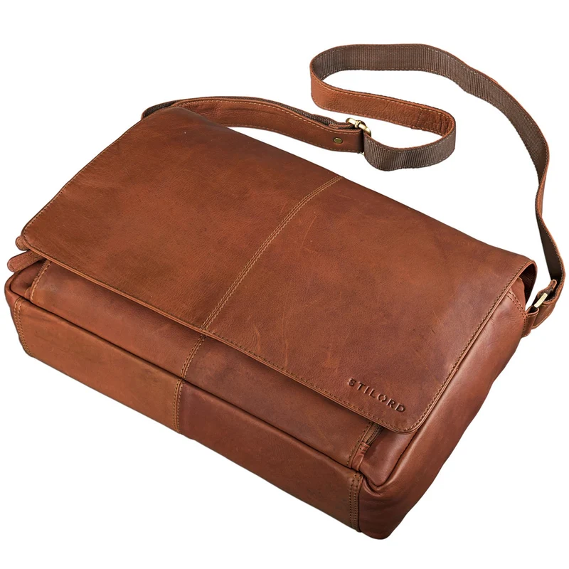 B-WARE "Alex" Vintage Ledertasche Männer Frauen