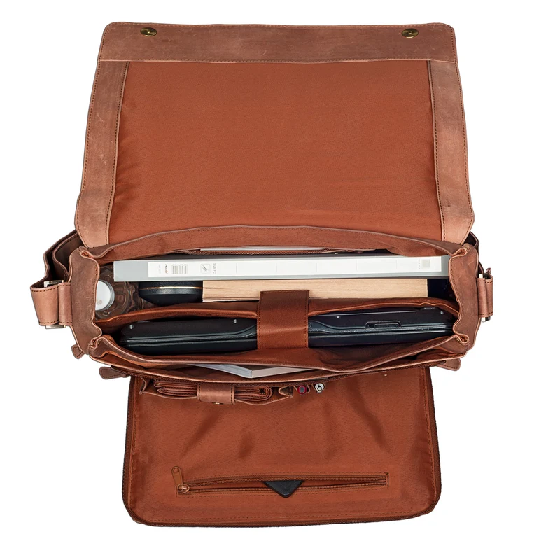 B-WARE "Alex" Vintage Ledertasche Männer Frauen