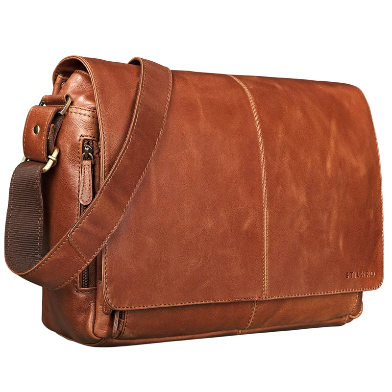 B-WARE "Alex" Vintage Ledertasche Männer Frauen