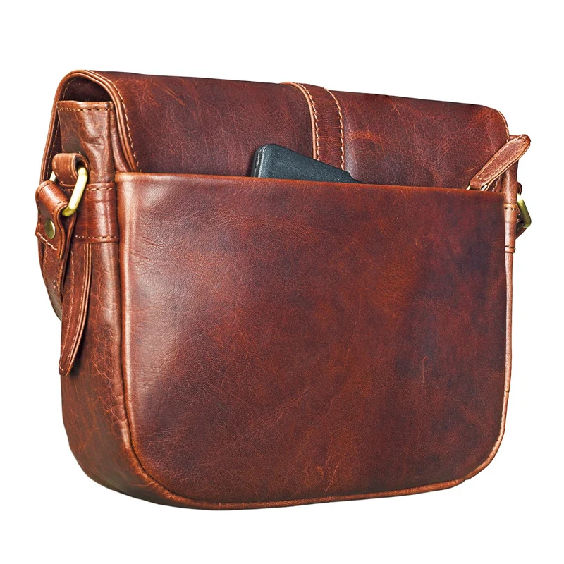 B-WARE "Kira" Umhängetasche Frauen Leder Vintage