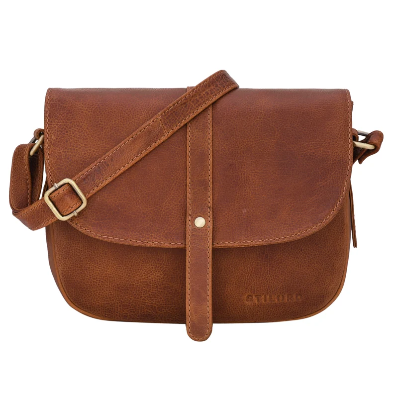 B-WARE "Kira" Umhängetasche Frauen Leder Vintage