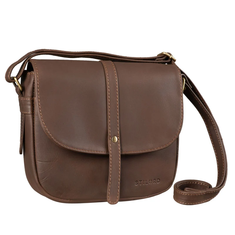 B-WARE "Kira" Umhängetasche Frauen Leder Vintage