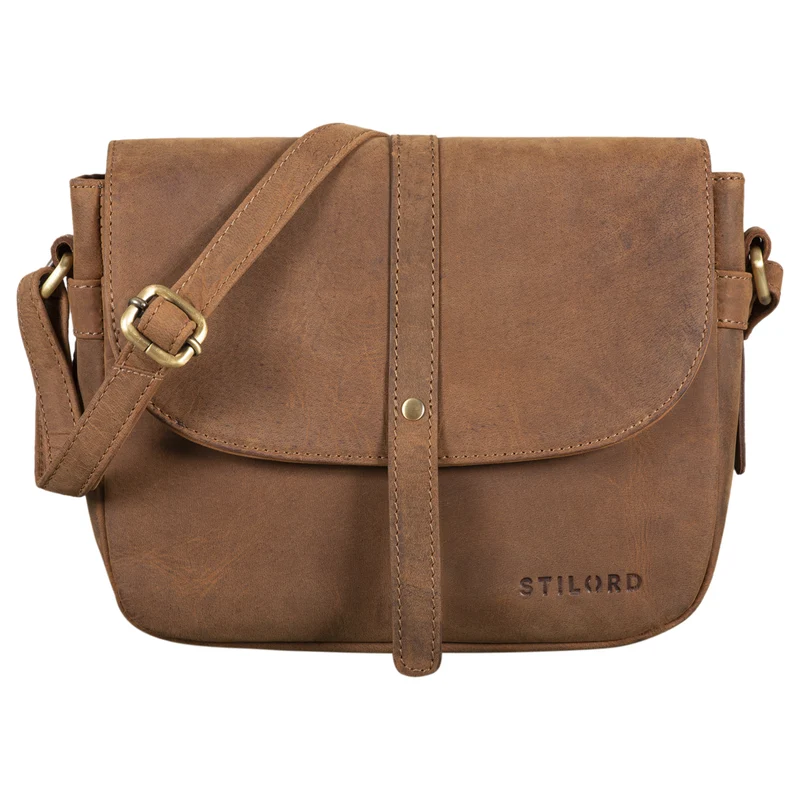 B-WARE "Kira" Umhängetasche Frauen Leder Vintage