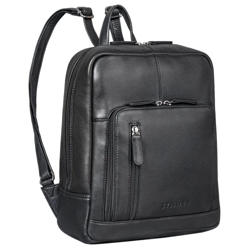 "Walker" Leder Rucksack Daypack Klein Robust