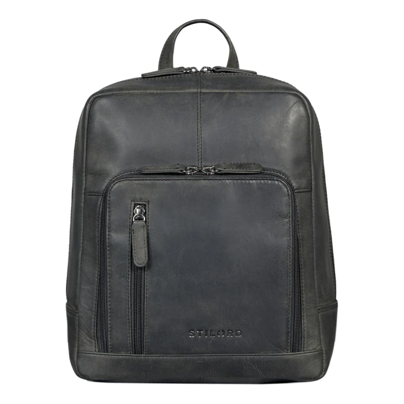"Walker" Leder Rucksack Daypack Klein Robust