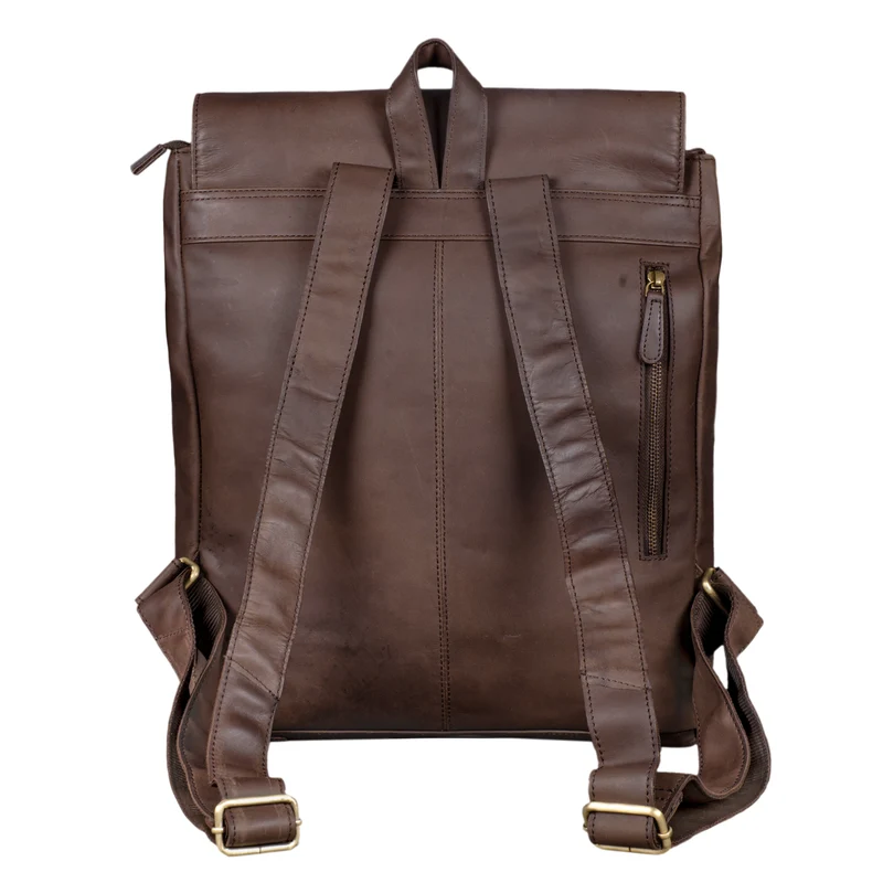 B-WARE "Maurice" Rucksack Vintage Leder Damen Herren