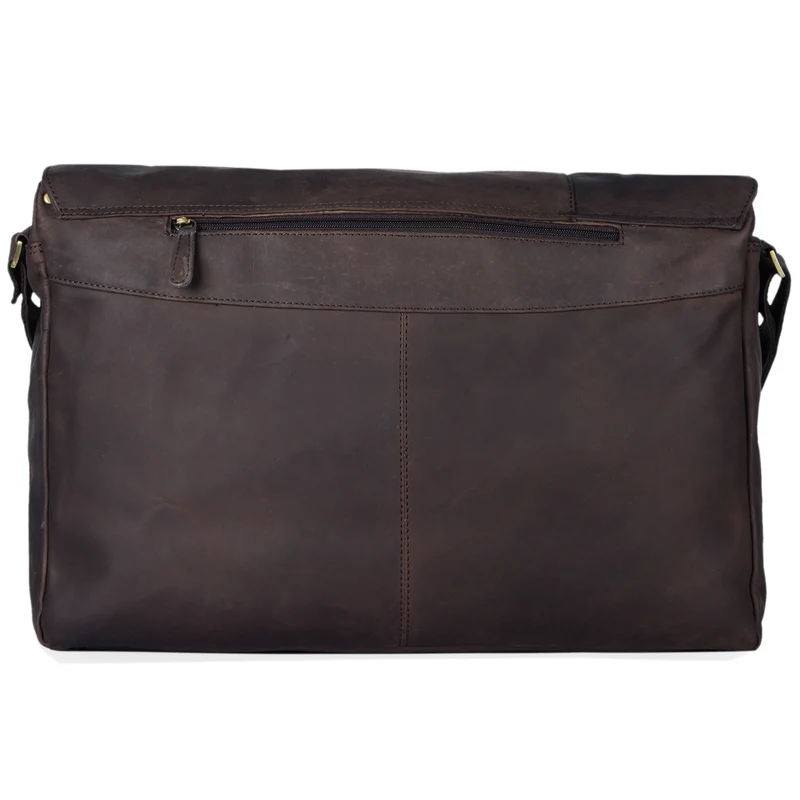 B-WARE "Maximus" XXL Leder Umhängetasche