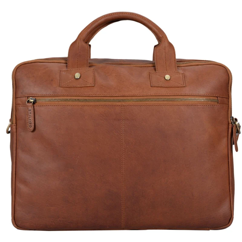 B-WARE "Hector" Große Business Ledertasche für Herren
