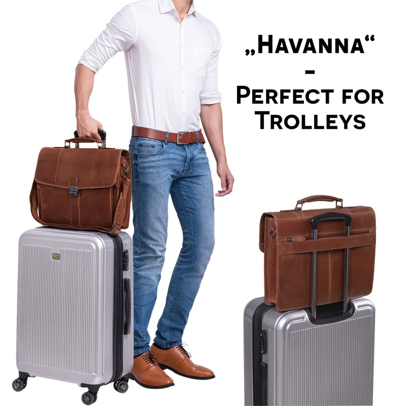 "Havanna" Businesstasche Vintage Leder