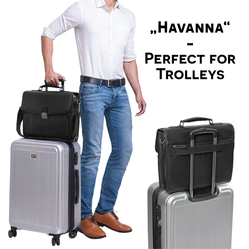 "Havanna" Businesstasche Vintage Leder