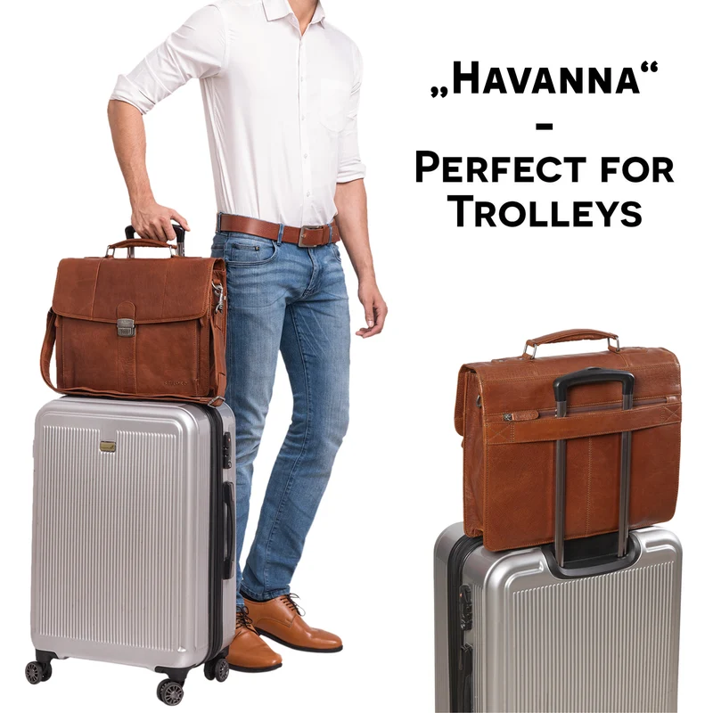"Havanna" Businesstasche Vintage Leder