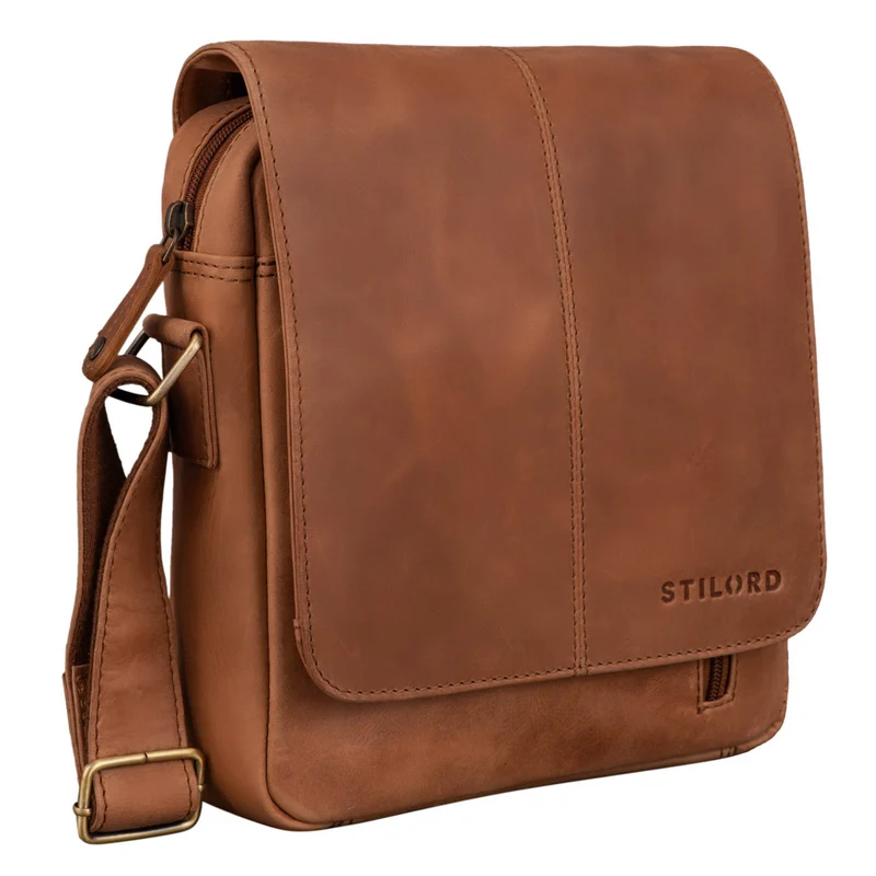 "Matt" Herrenhandtasche Leder Umhängetasche Männner Vintage