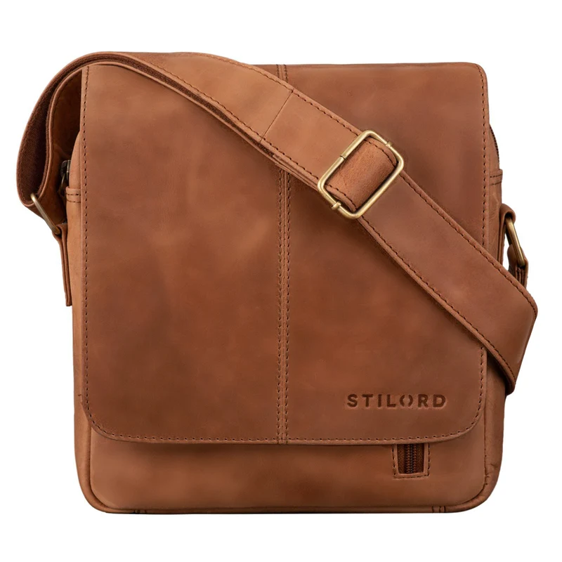 "Matt" Herrenhandtasche Leder Umhängetasche Männner Vintage