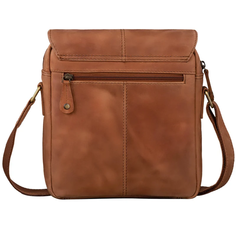 "Matt" Herrenhandtasche Leder Umhängetasche Männner Vintage