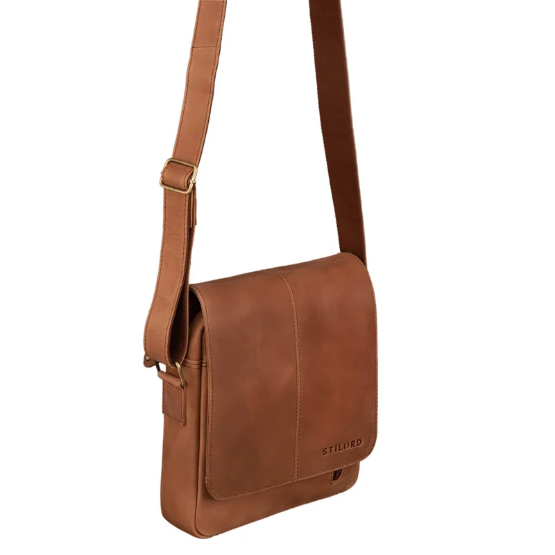 "Matt" Herrenhandtasche Leder Umhängetasche Männner Vintage