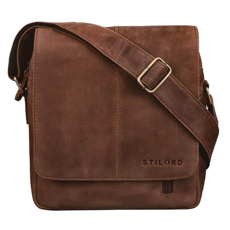 "Matt" Herrenhandtasche Leder Umhängetasche Männner Vintage