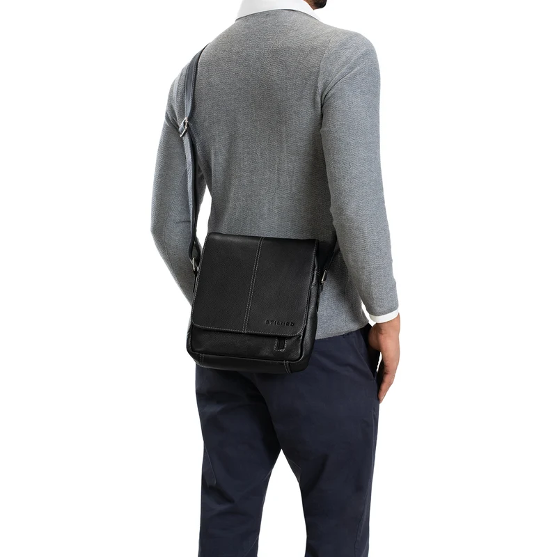 "Matt" Herrenhandtasche Leder Umhängetasche Männner Vintage