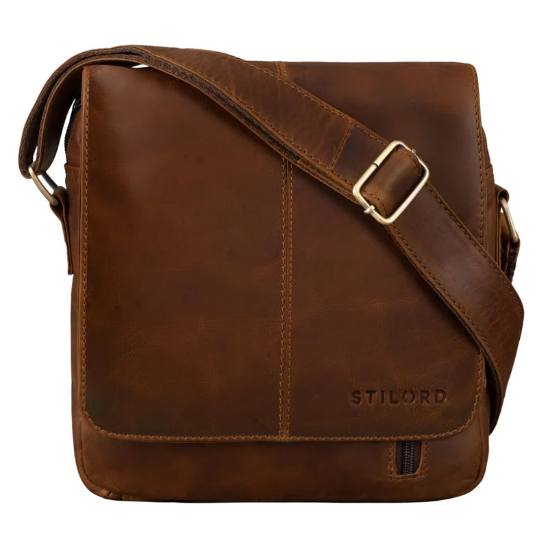 "Matt" Herrenhandtasche Leder Umhängetasche Männner Vintage