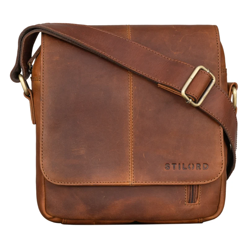 "Matt" Herrenhandtasche Leder Umhängetasche Männner Vintage