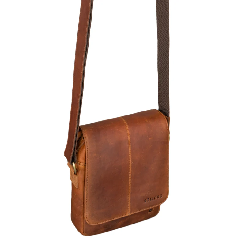 "Matt" Herrenhandtasche Leder Umhängetasche Männner Vintage