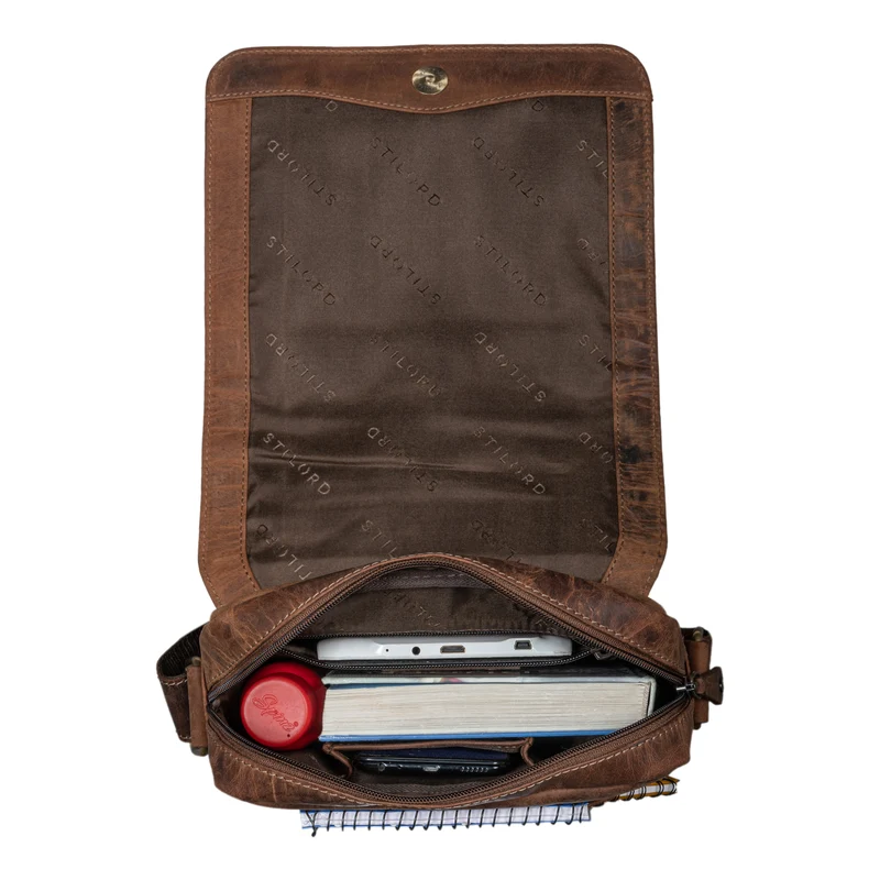 "Matt" Herrenhandtasche Leder Umhängetasche Männner Vintage