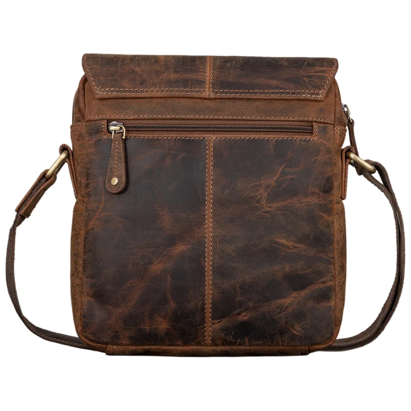 "Matt" Herrenhandtasche Leder Umhängetasche Männner Vintage