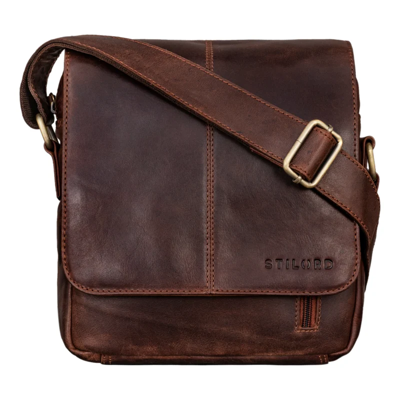 "Matt" Herrenhandtasche Leder Umhängetasche Männner Vintage
