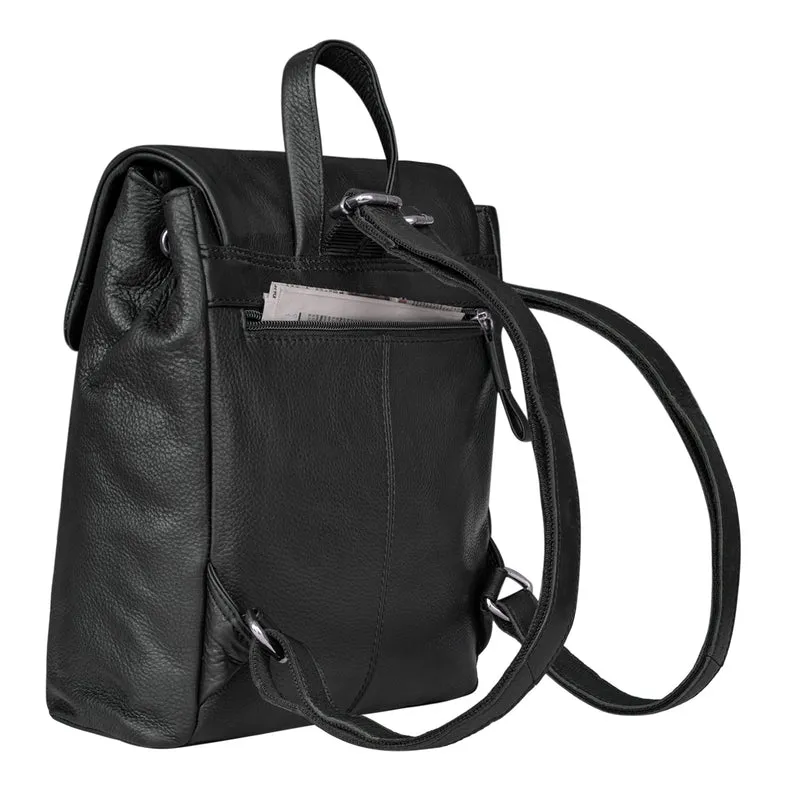 "Anita" Lederrucksack Damen Klein Vintage