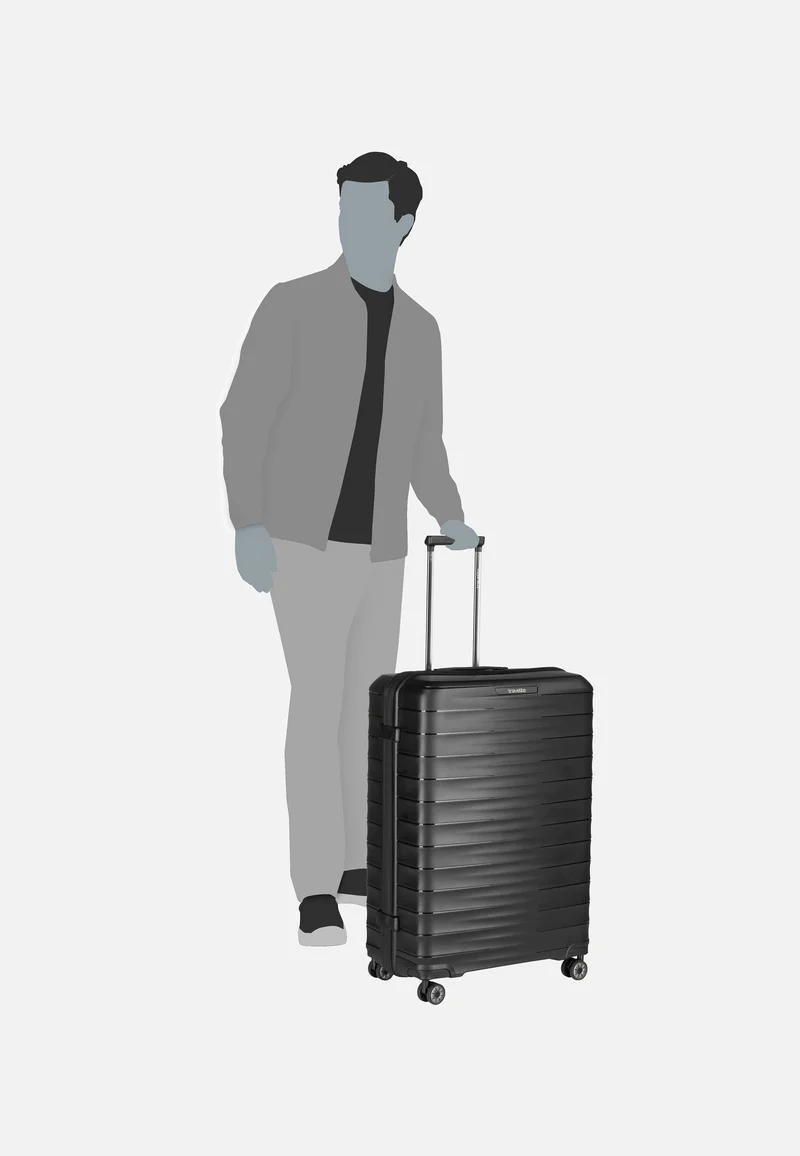 Mooby 4w Trolley L Schwarz - Koffer