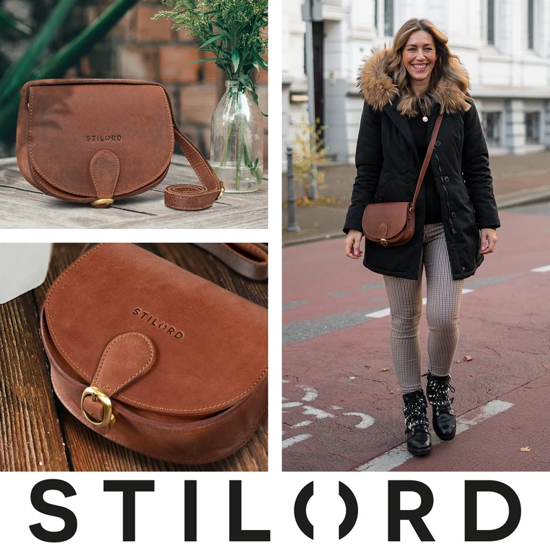 "Helena" Kleine Handtasche Leder Damen