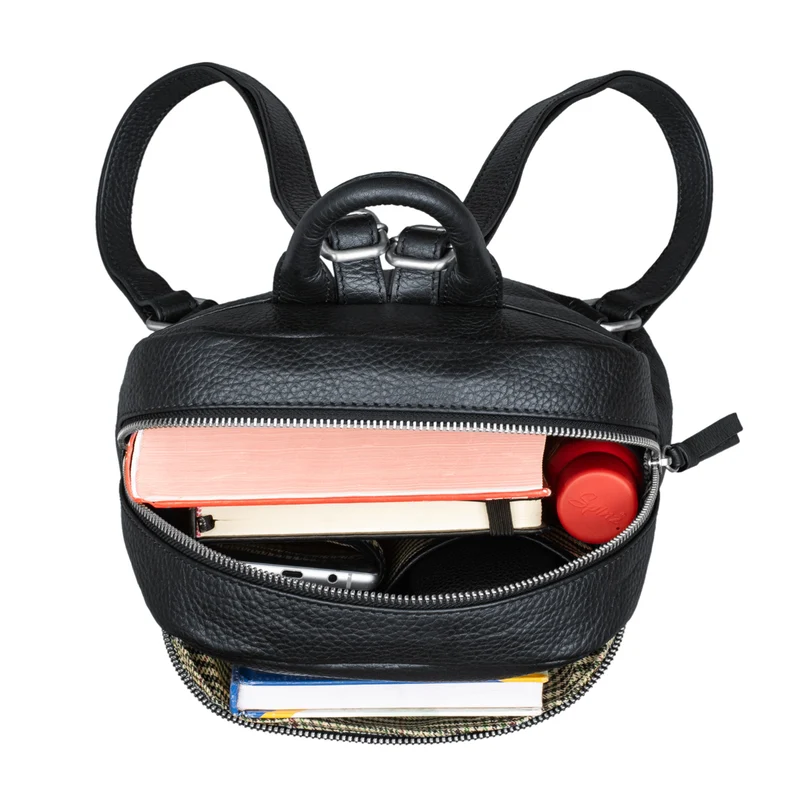 "Alba" Kleiner Leder Rucksack Damen Vintage