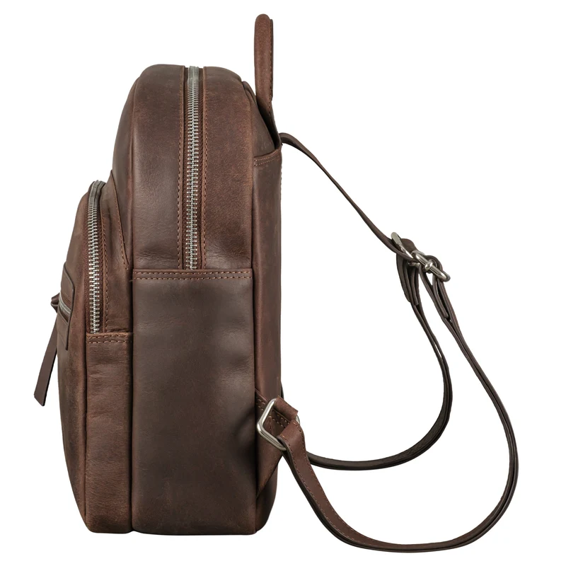 "Alba" Kleiner Leder Rucksack Damen Vintage