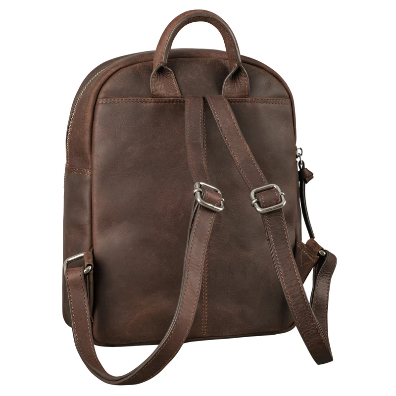 "Alba" Kleiner Leder Rucksack Damen Vintage
