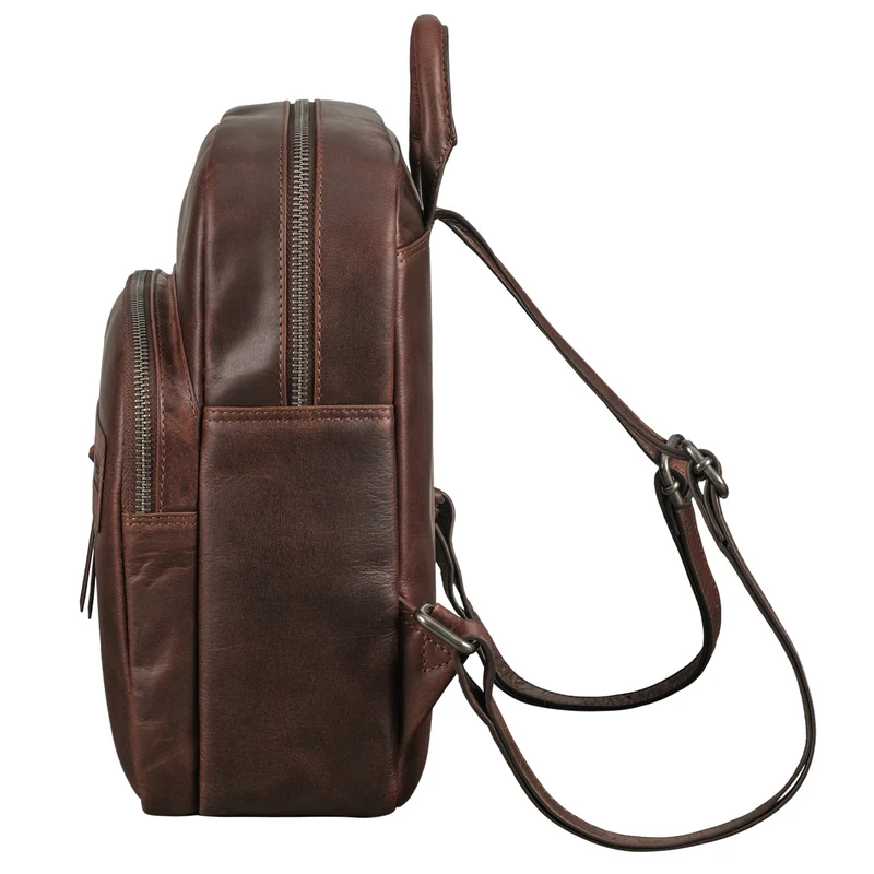 "Alba" Kleiner Leder Rucksack Damen Vintage