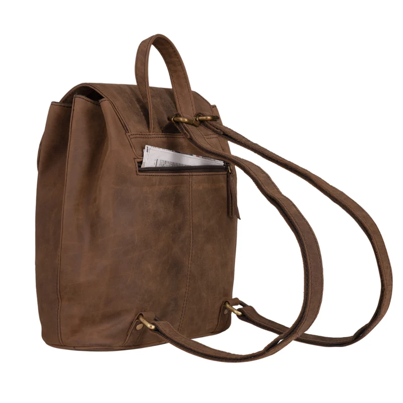 "Fiona" Daypack Rucksack Damen Leder