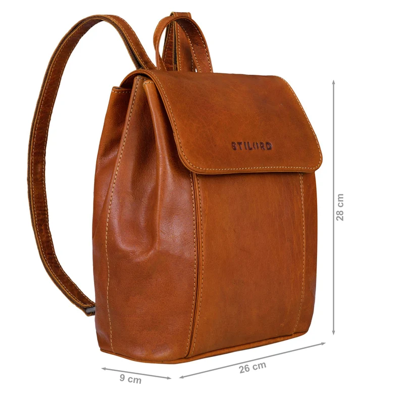 "Fiona" Daypack Rucksack Damen Leder