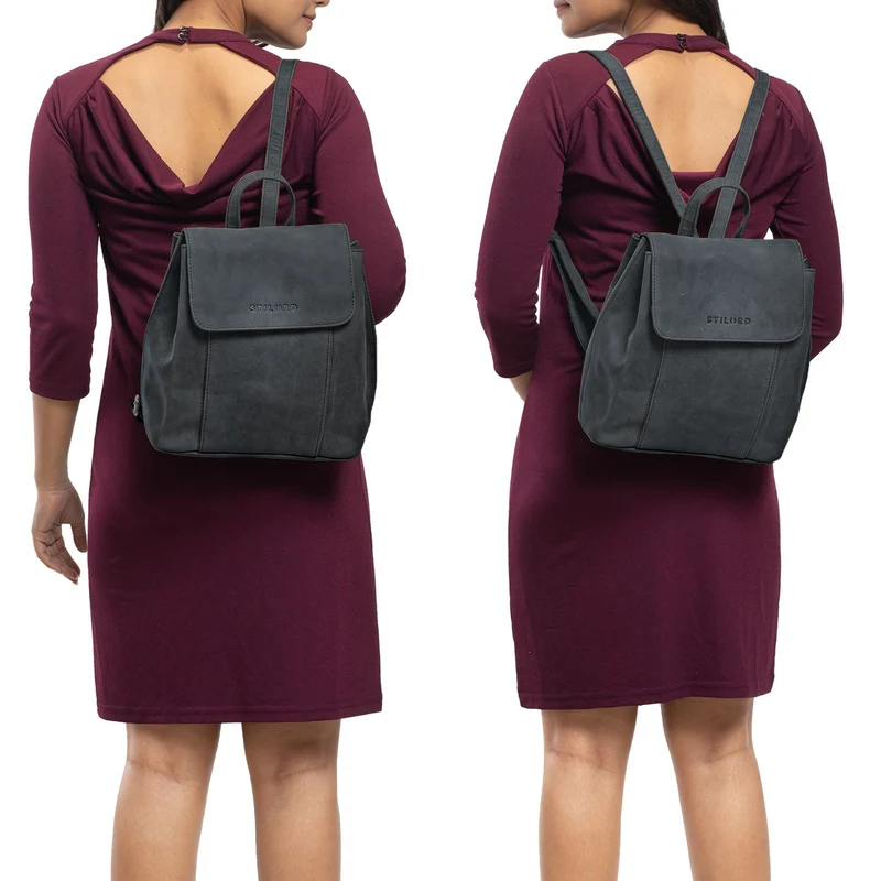 "Fiona" Daypack Rucksack Damen Leder
