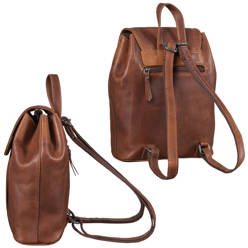 "Fiona" Daypack Rucksack Damen Leder