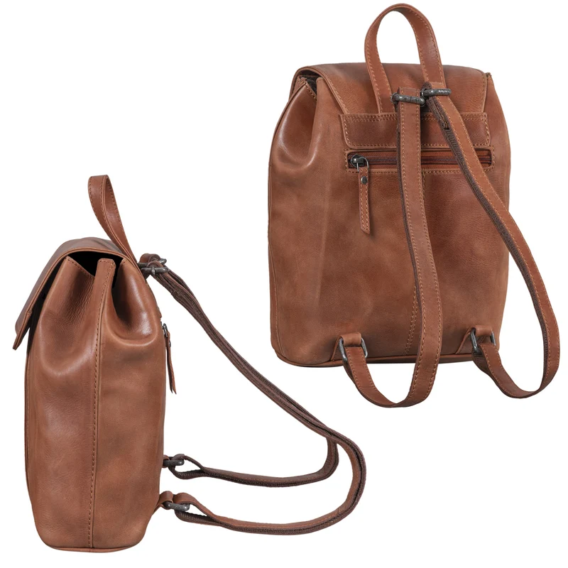 "Fiona" Daypack Rucksack Damen Leder