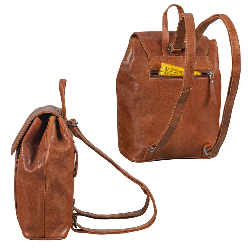 "Fiona" Daypack Rucksack Damen Leder