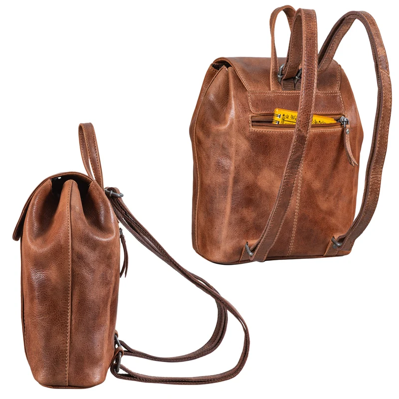 "Fiona" Daypack Rucksack Damen Leder