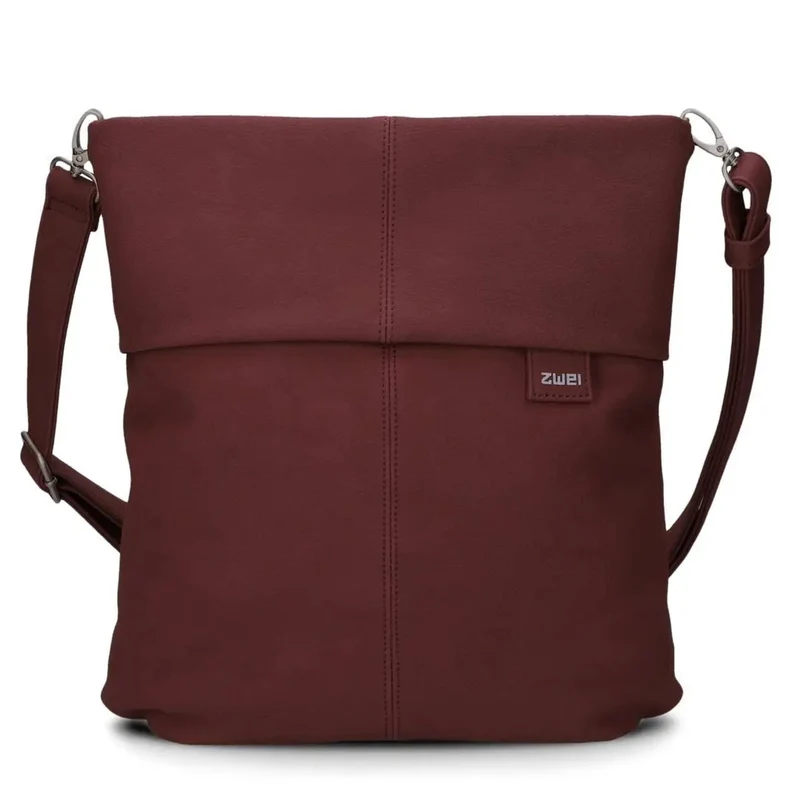 zwei Mademoiselle M12 - Schultertasche 32 cm (rubin)