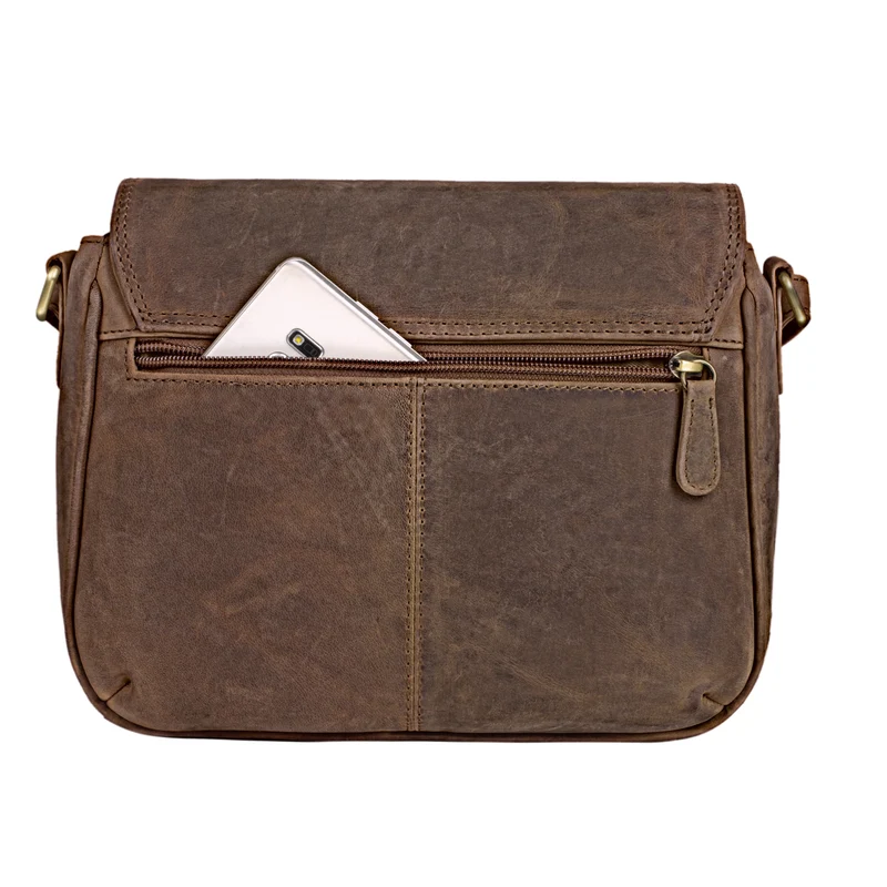 "Violeta" Leder Umhängetasche Damen Vintage