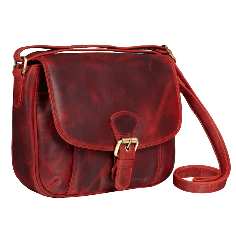 "Violeta" Leder Umhängetasche Damen Vintage