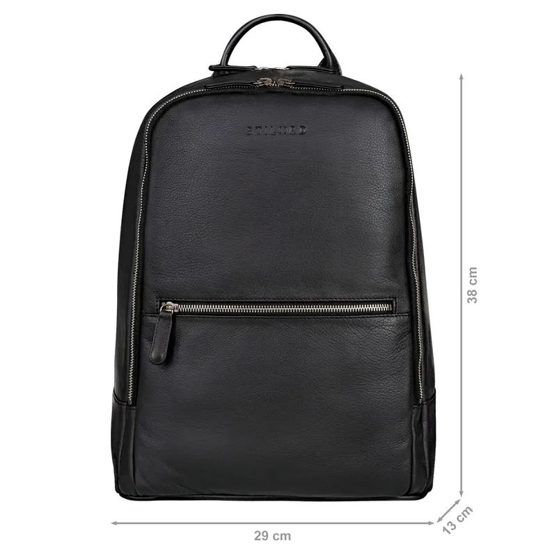 "Kellis" Vintage Lederrucksack Groß Herren Damen 15 Zoll Laptop Echtleder