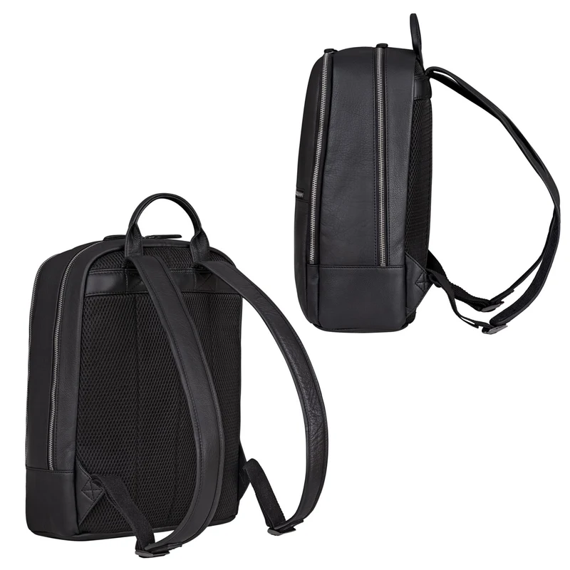 "Kellis" Vintage Lederrucksack Groß Herren Damen 15 Zoll Laptop Echtleder