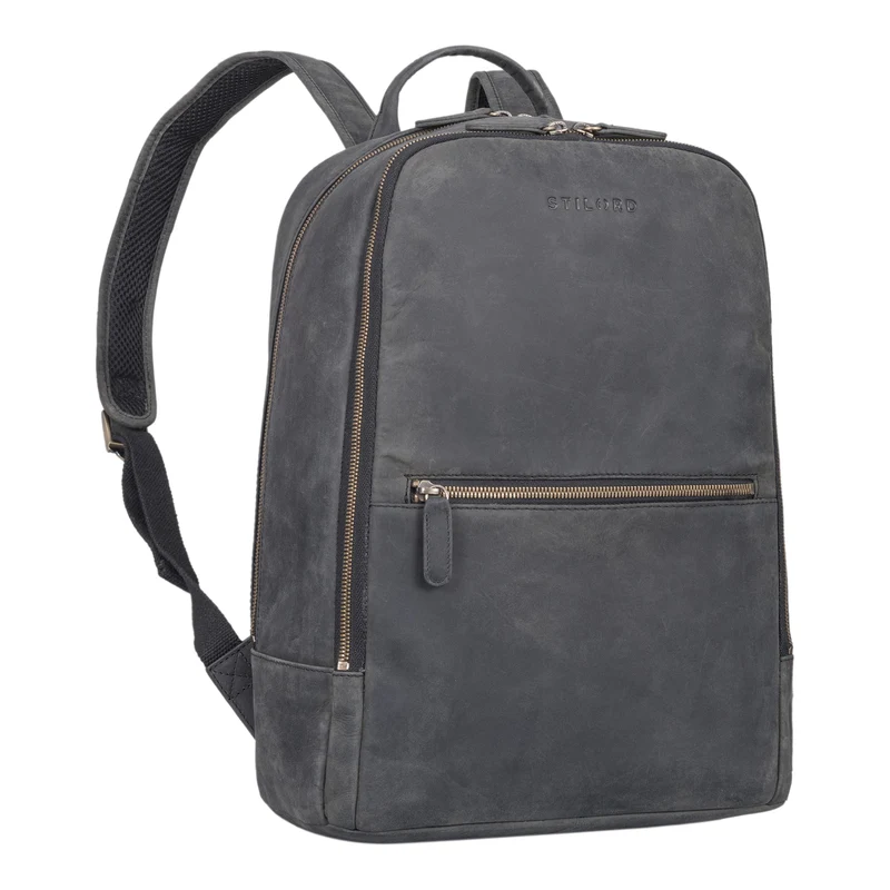 "Kellis" Vintage Lederrucksack Groß Herren Damen 15 Zoll Laptop Echtleder