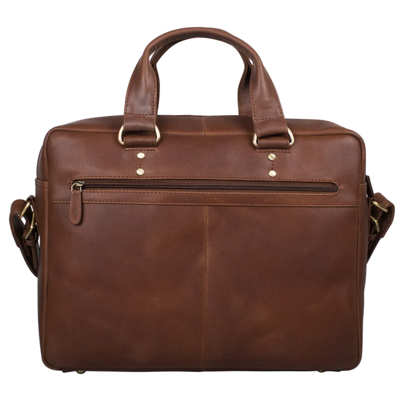 B-WARE "Joshua" Vintage Businesstasche Leder