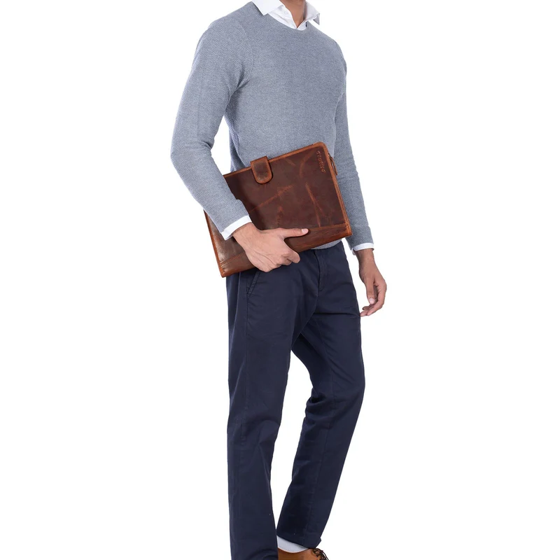 "Cohen" Dokumententasche A4 Leder